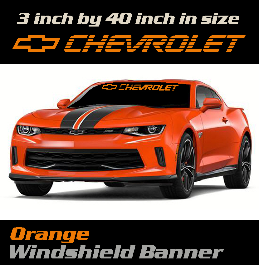 Chevrolet - Chevy - GMC - Windshield Banners - Decals - Stickers